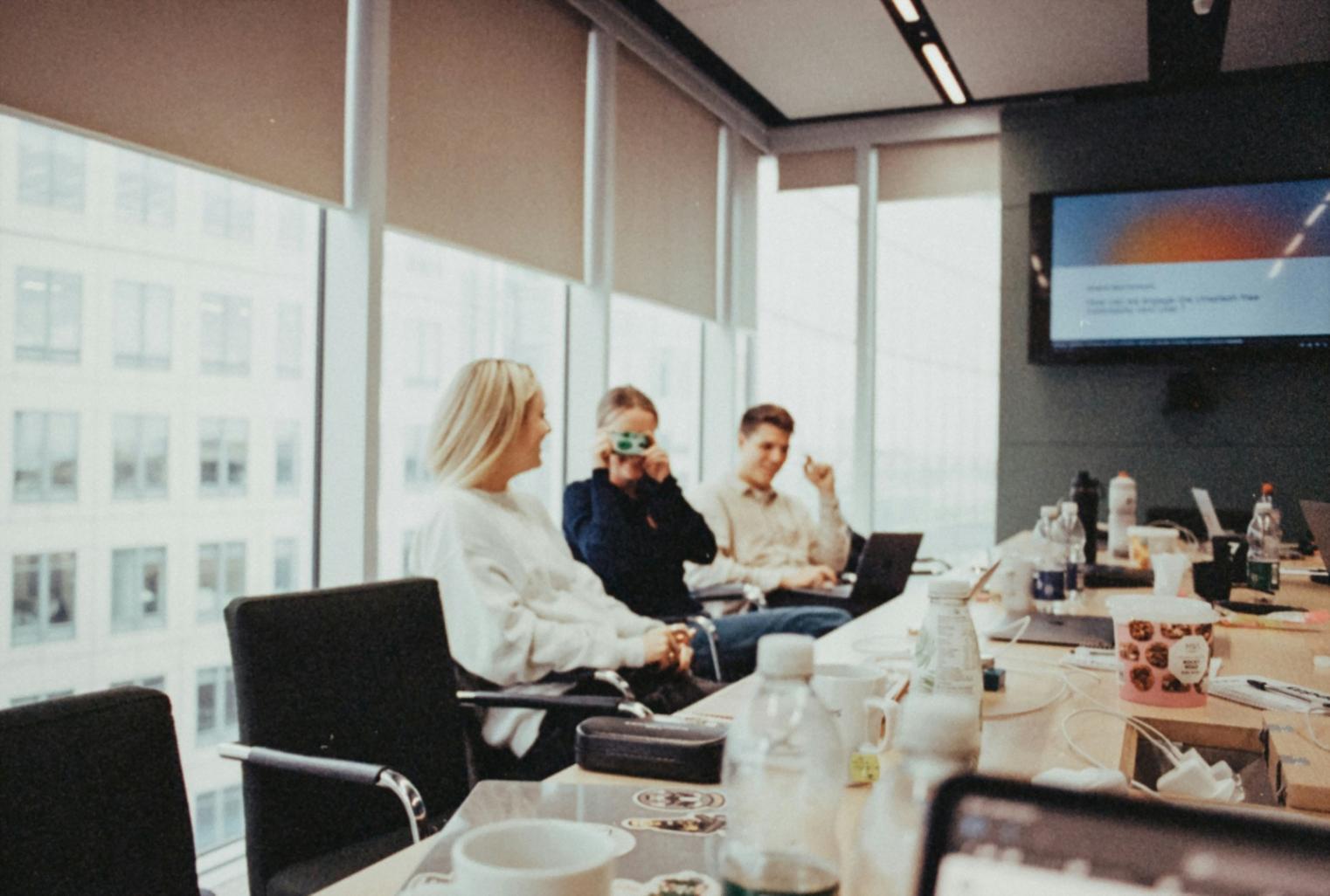 Financial records training workspace with documents and tools