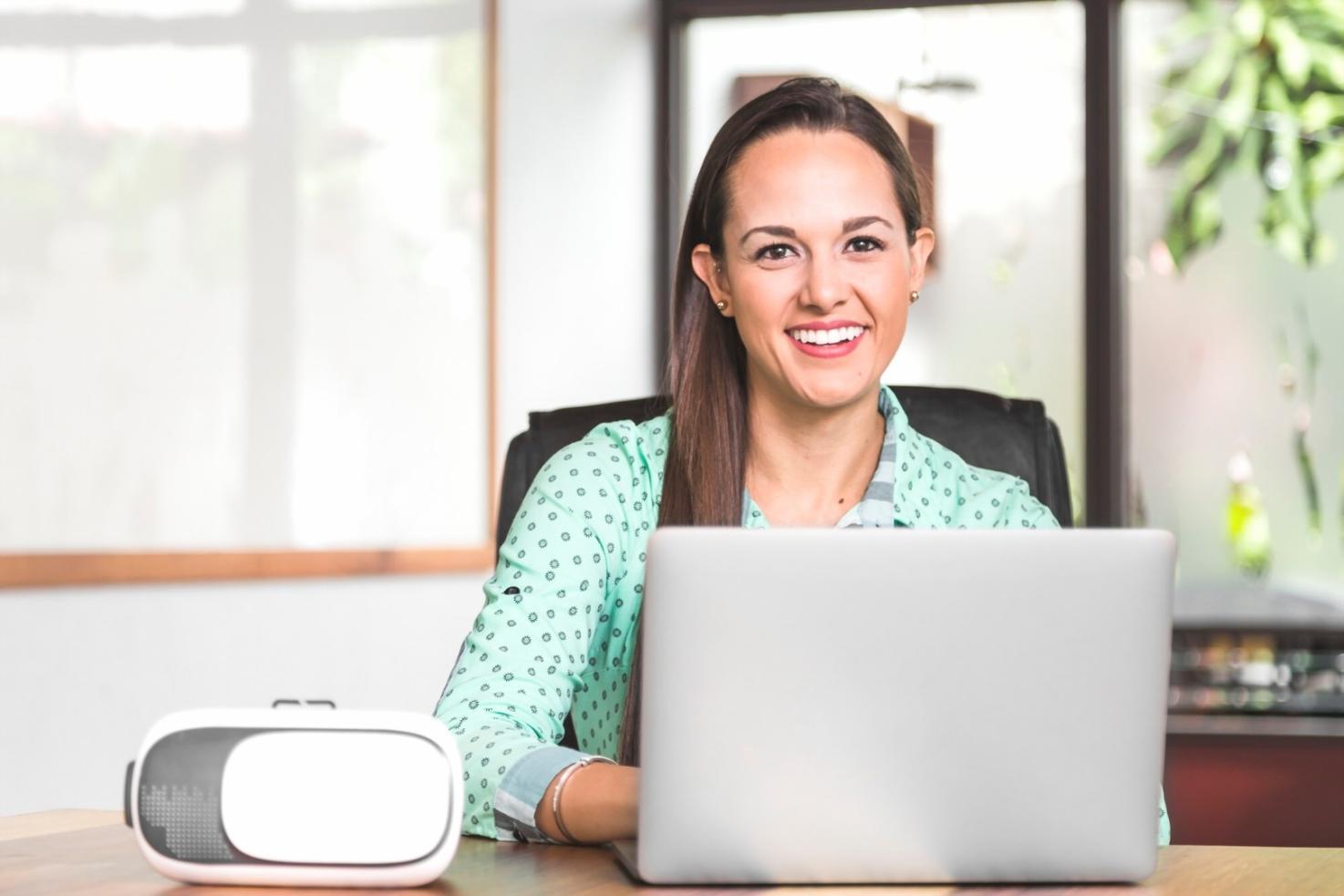 Students collaborating during financial records training session